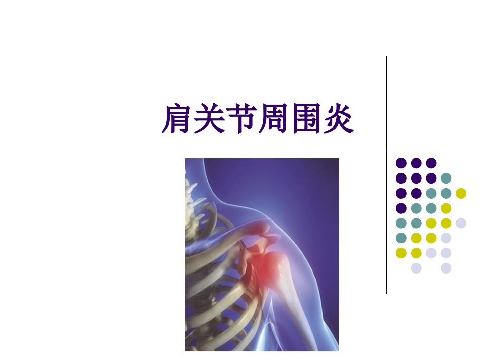 《肩周炎推拿学》PPT课件