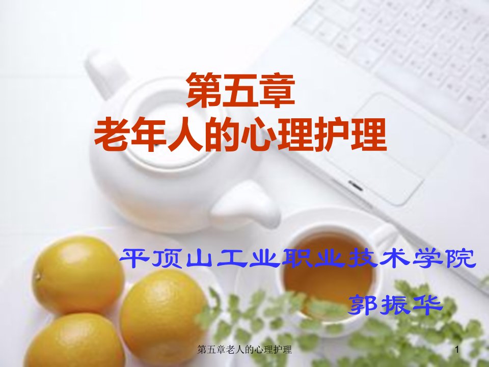 五章老人的心理护理课件