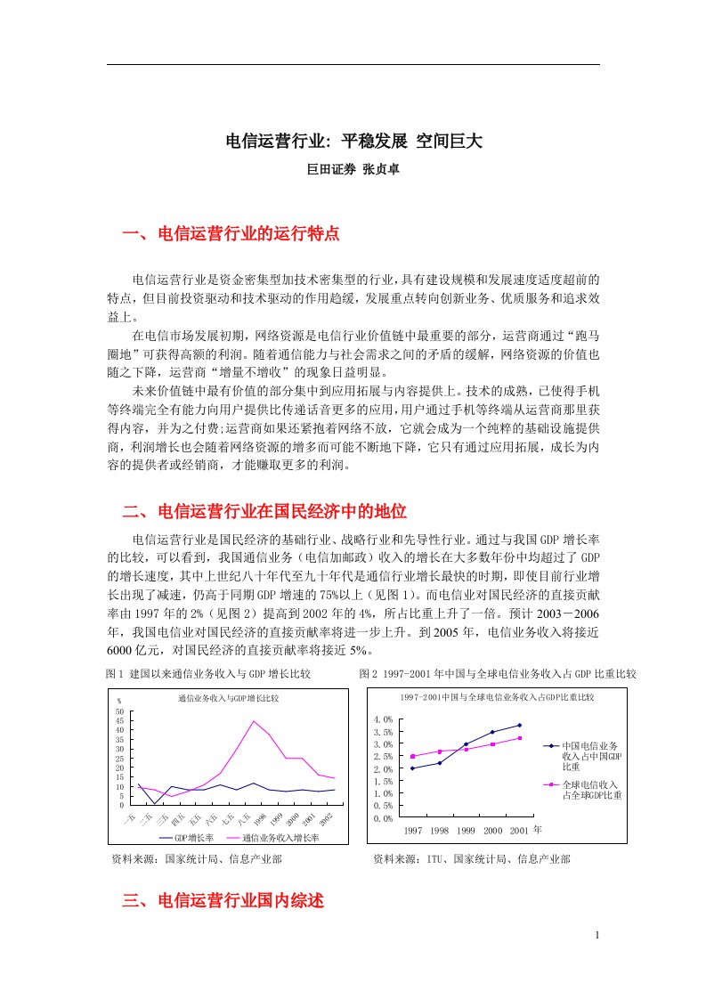 平稳发展空间巨大(1)