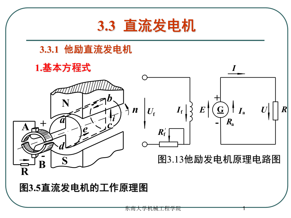 直流电机3334353637383学时2009034