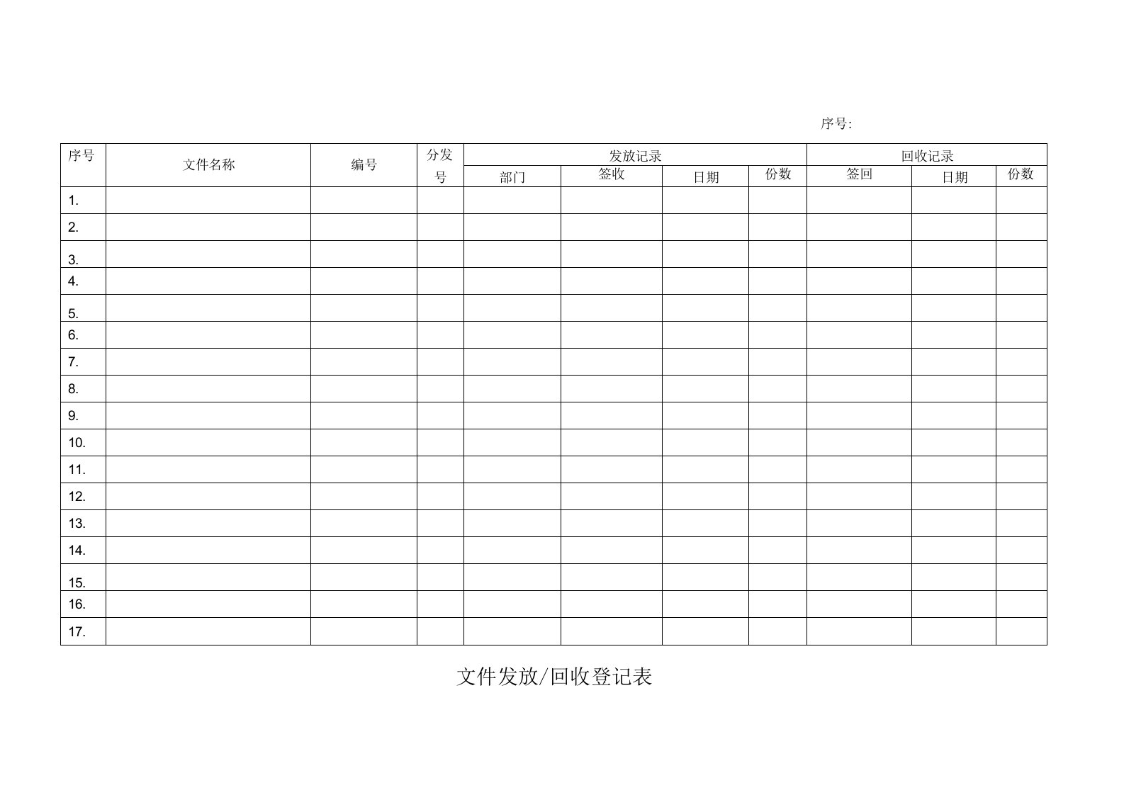 环境因素汇总评价表