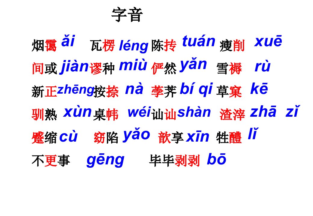 苏教版必修二祝福