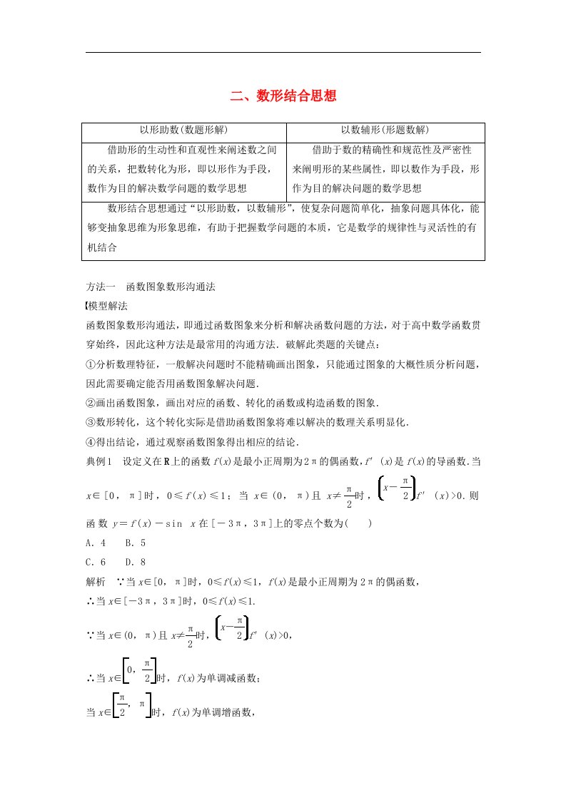 2018年高考数学二轮复习