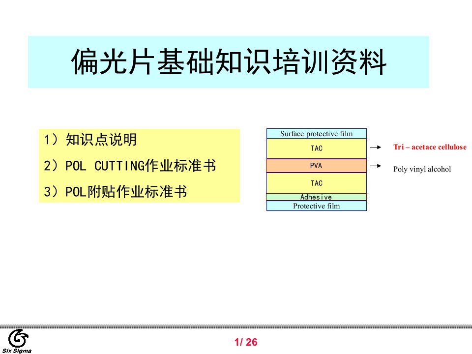 偏光片基础知识培训资料