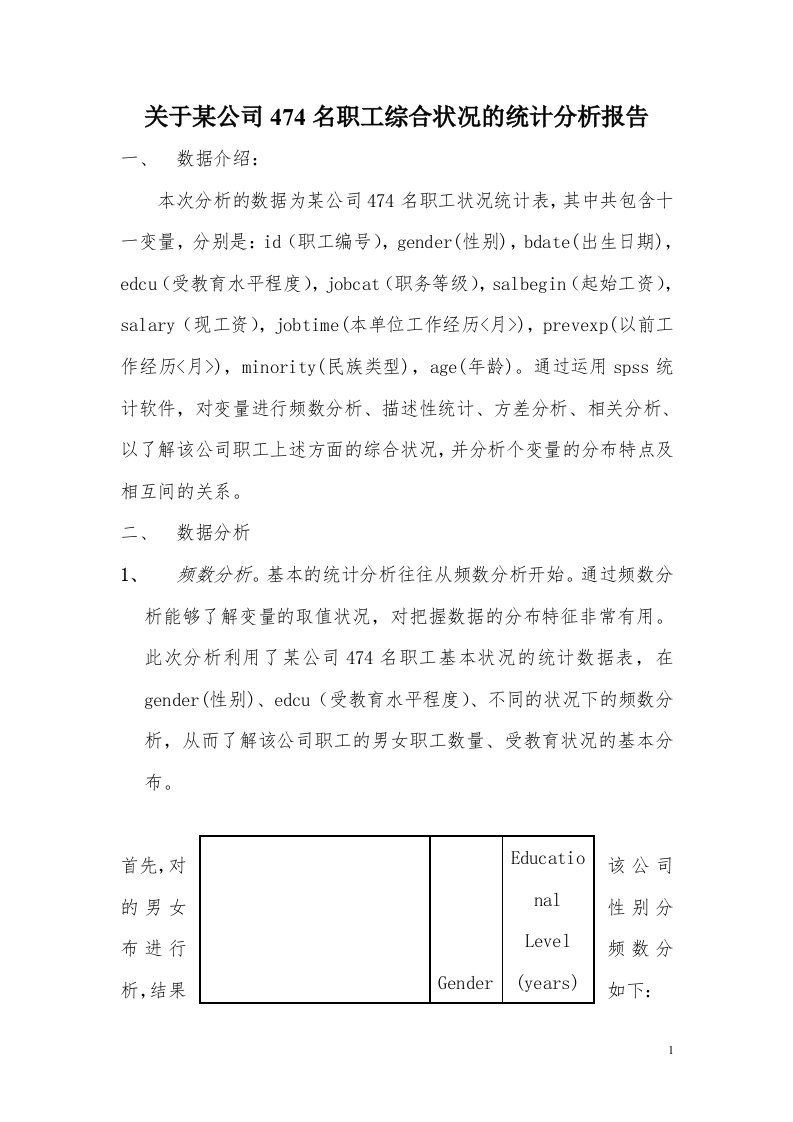 spss的数据分析案例