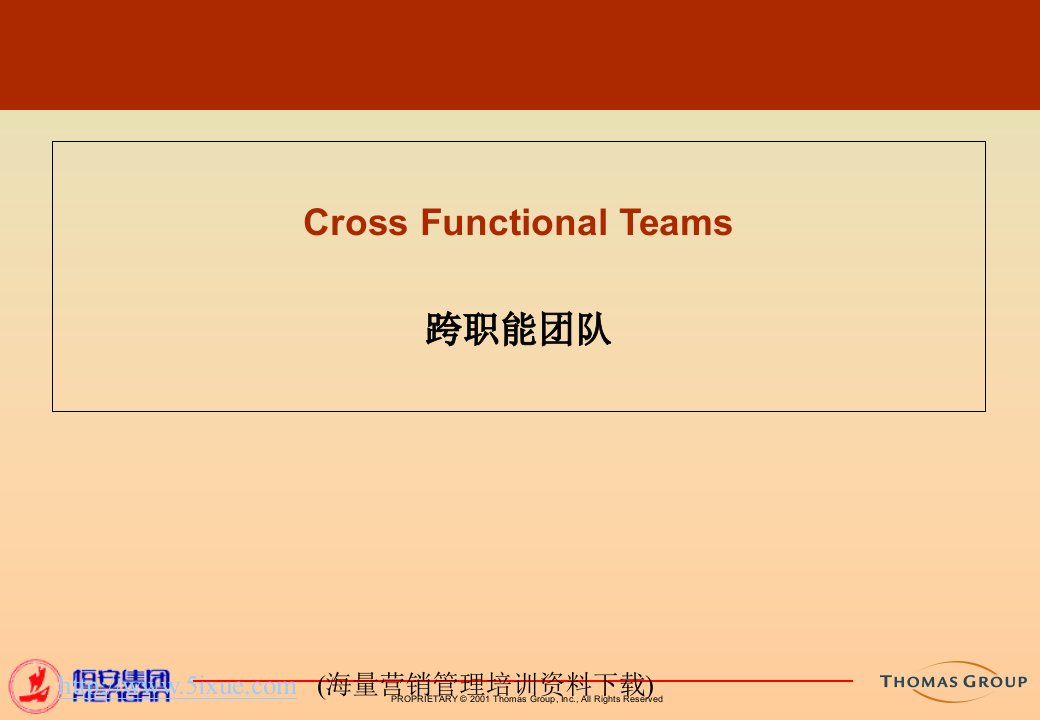 《跨职能团队》PPT课件
