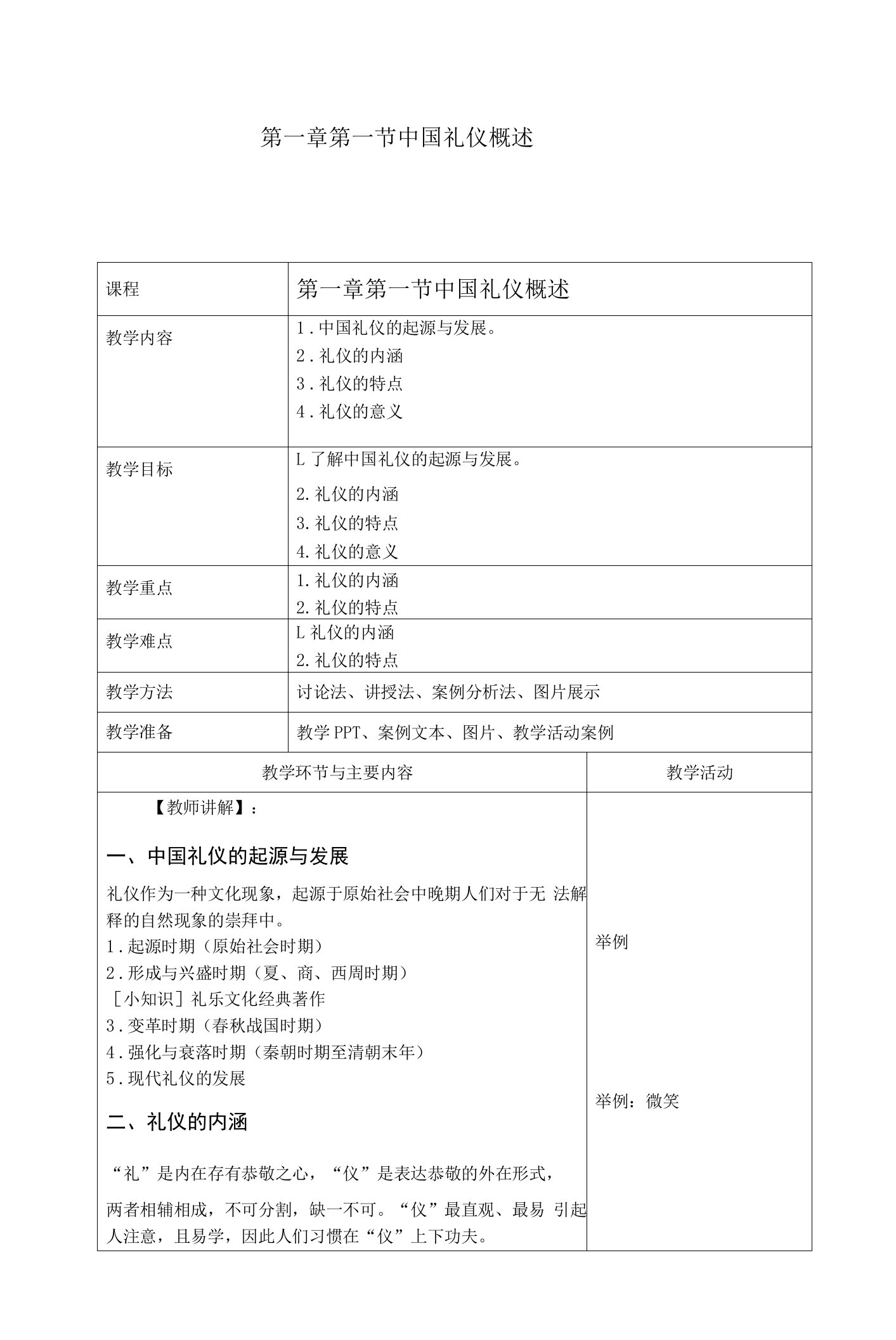 商务礼仪1-1中国礼仪概述