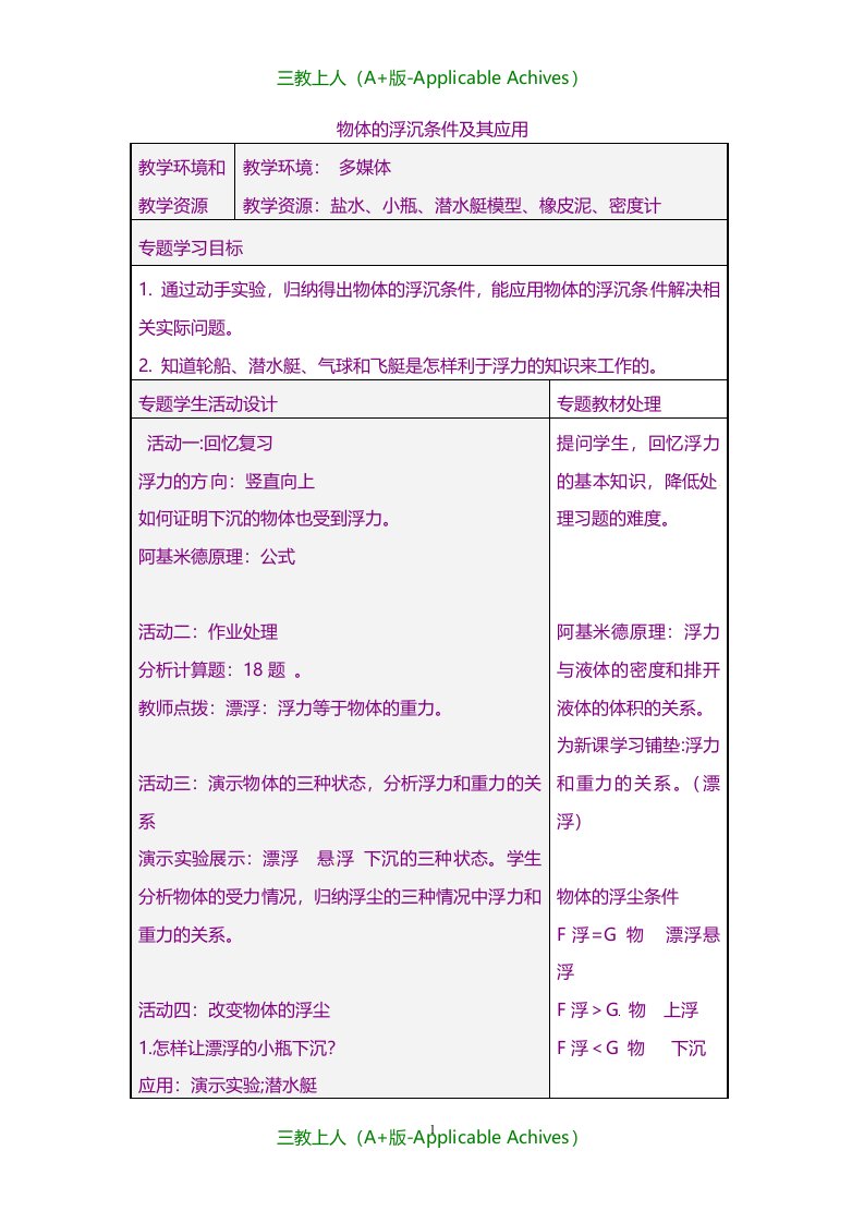 山东省潍坊市高新技术产业开发区东明学校新人教版初中八年级物理下册