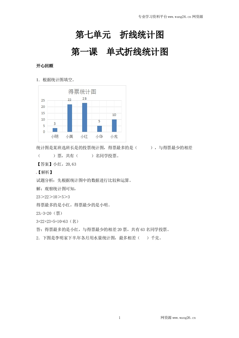 【精品】五年级下册数学同步讲练测-第七单元第1课