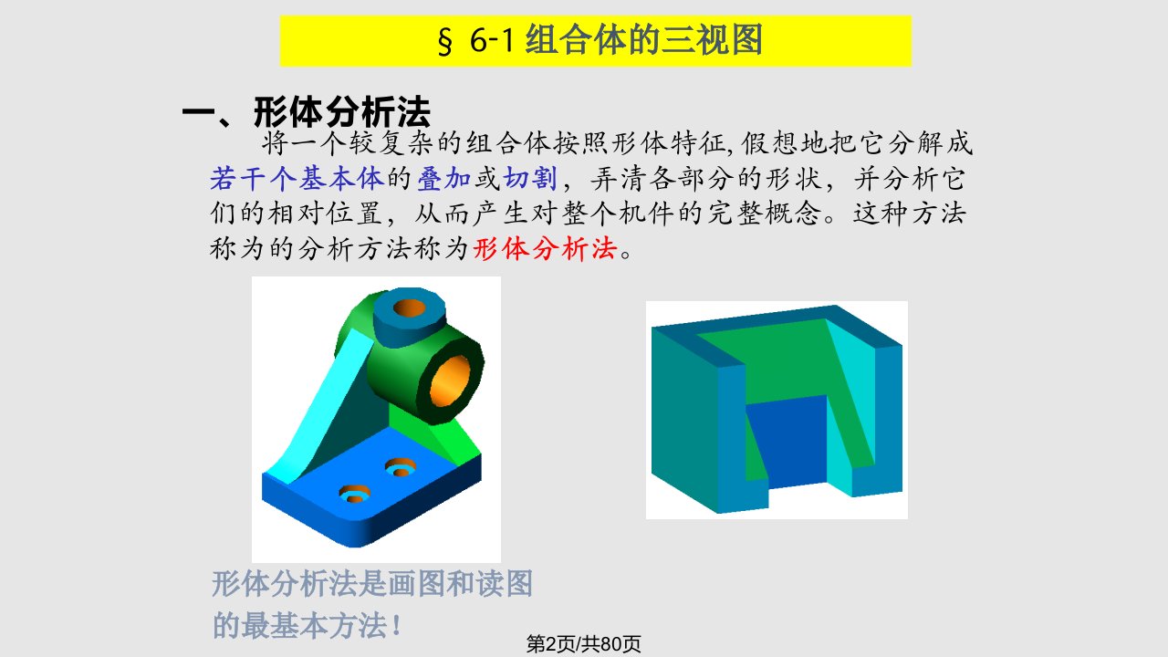 组合体及相贯线