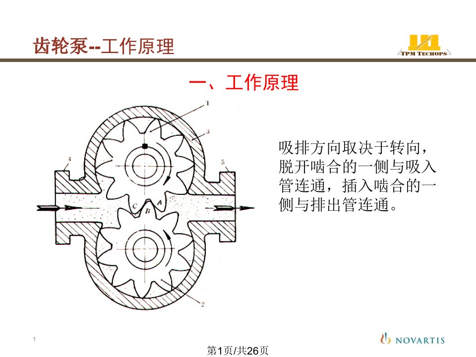 齿轮泵培训PPT课件