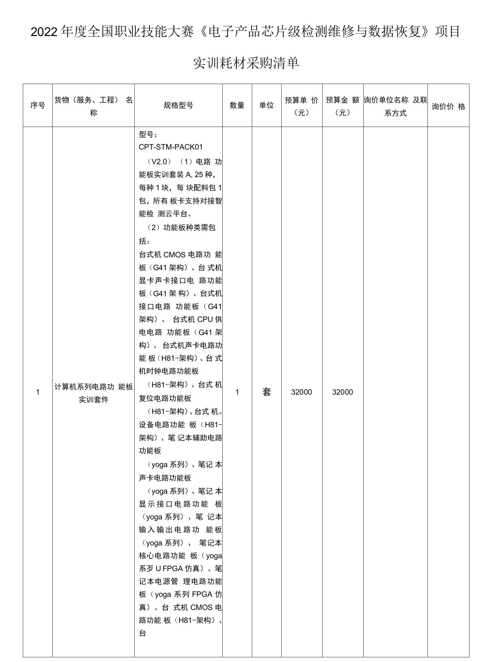 2022年度全国职业技能大赛《电子产品芯片级检测维修与数据恢复》项目