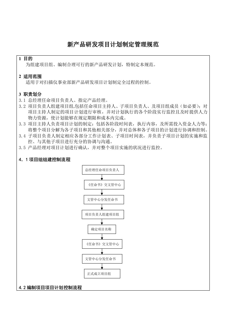 新产品开发设计管理流程规范大全38