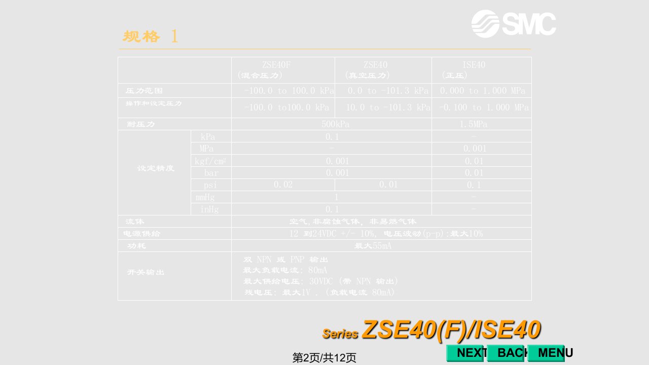 数字式压力开关