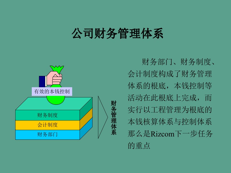 高科技型公司财务的体系ppt课件