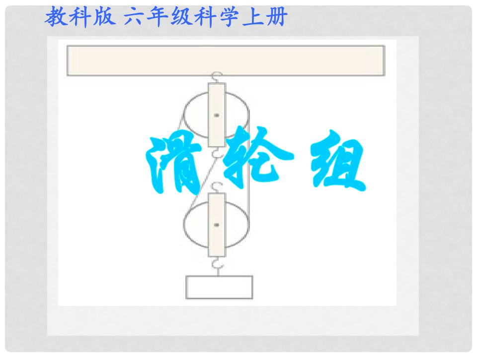 六年级科学上册