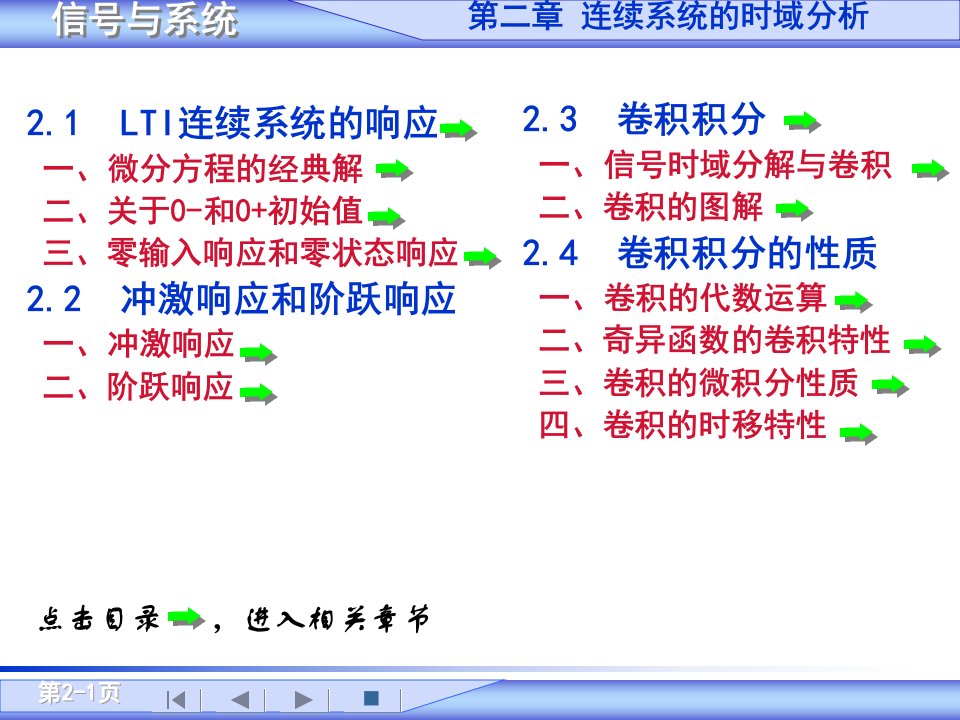 [工学]信号与系统教案第2章