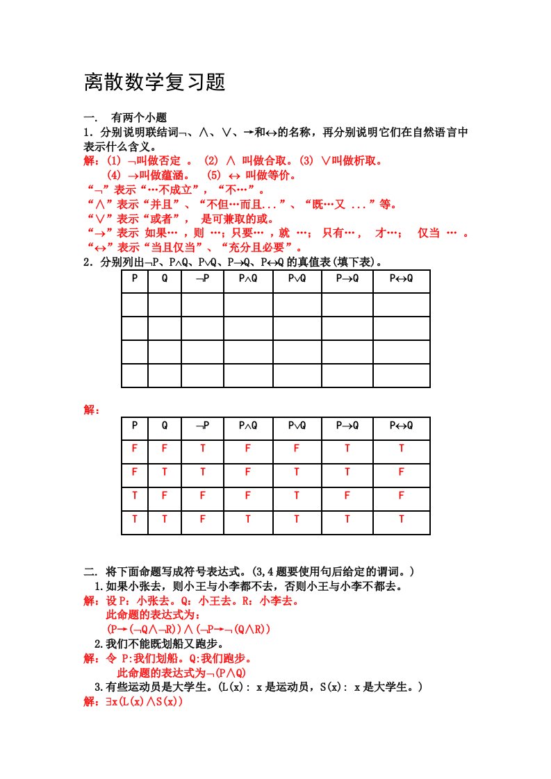 离散数学