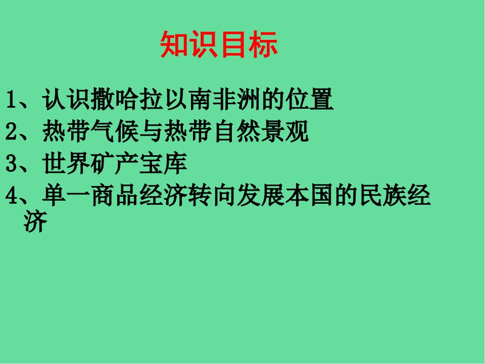 八年级地理下册撒哈拉以南的非洲课件中图版ppt