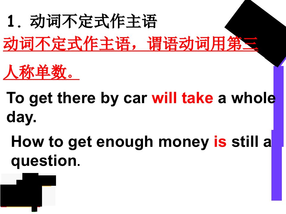 公开课课件动词不定式的用法ppt