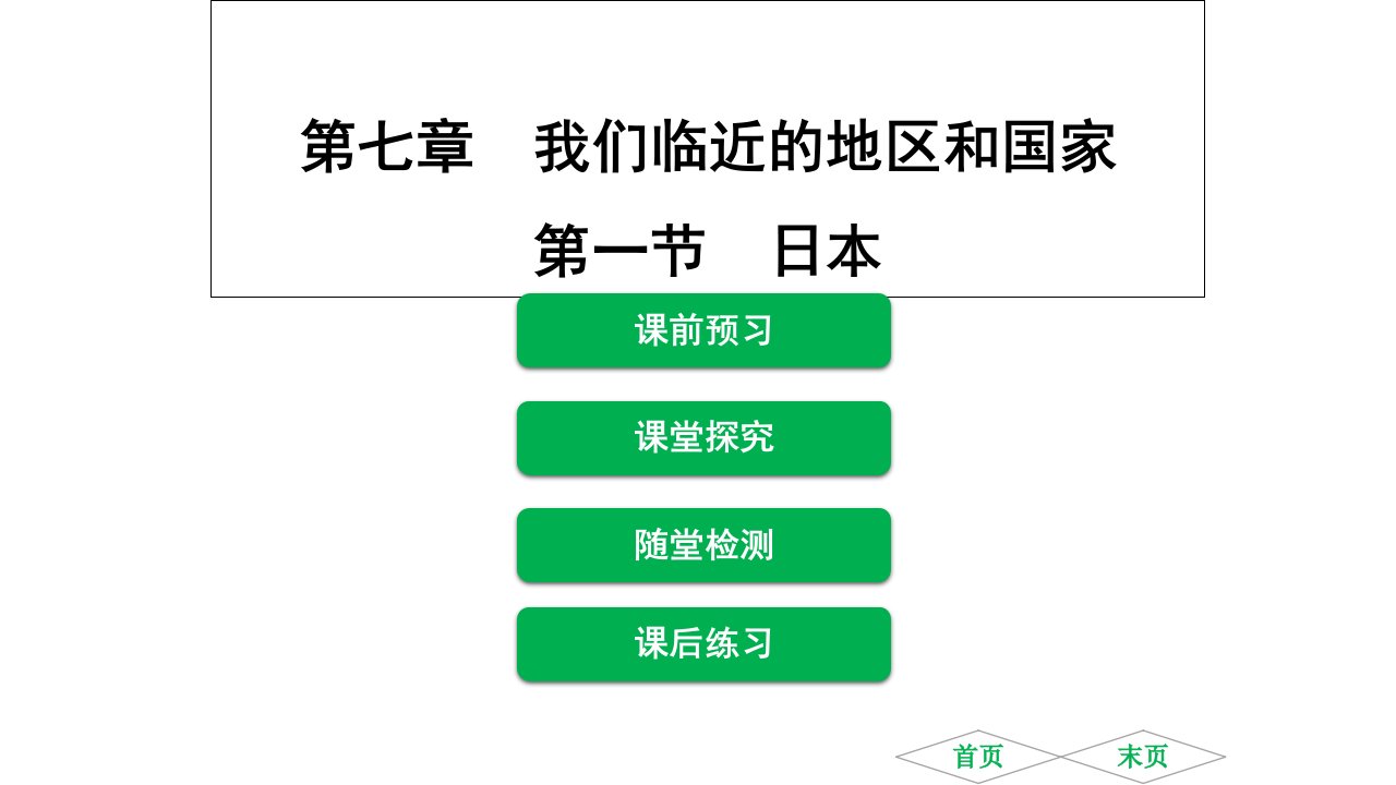 人教版七年级地理下册第七章教学ppt课件