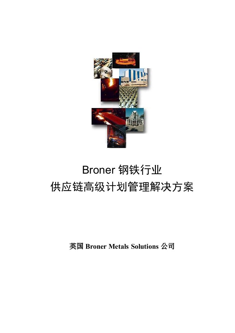 【管理精品】BRONER钢铁行业