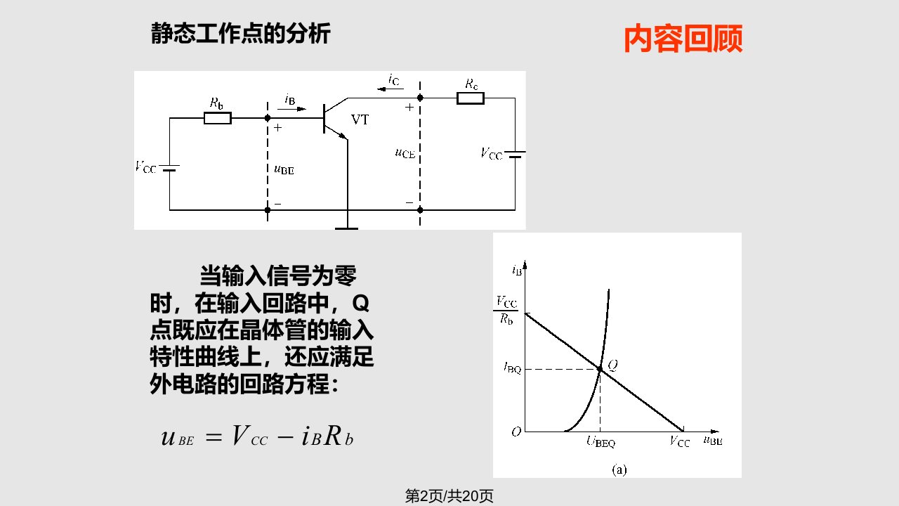 模拟电子技术基础张凤凌主编图解法与等效电路法