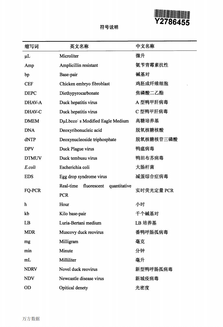 新型鸭呼肠孤病毒检测方法及其细胞适应性研究