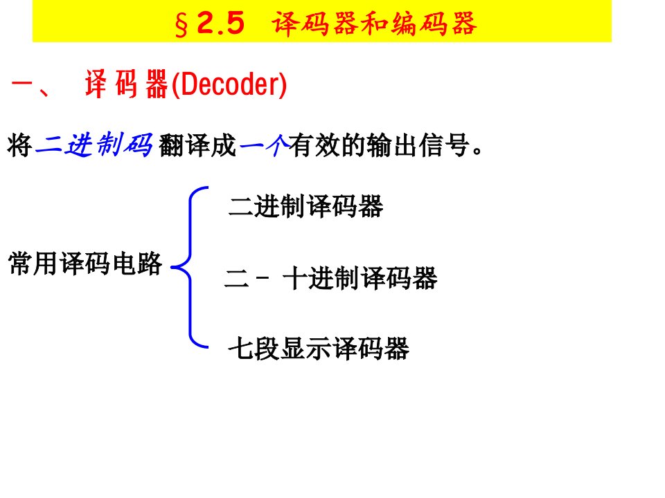 数字逻辑教学课件