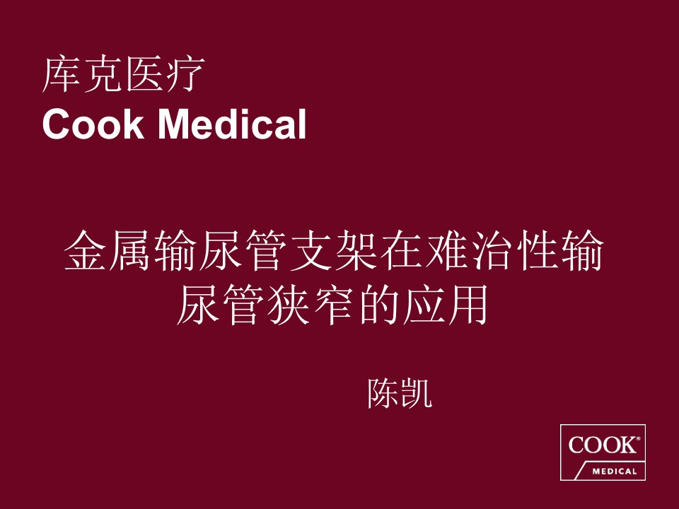 金属支架在难治性输尿管狭窄的应用