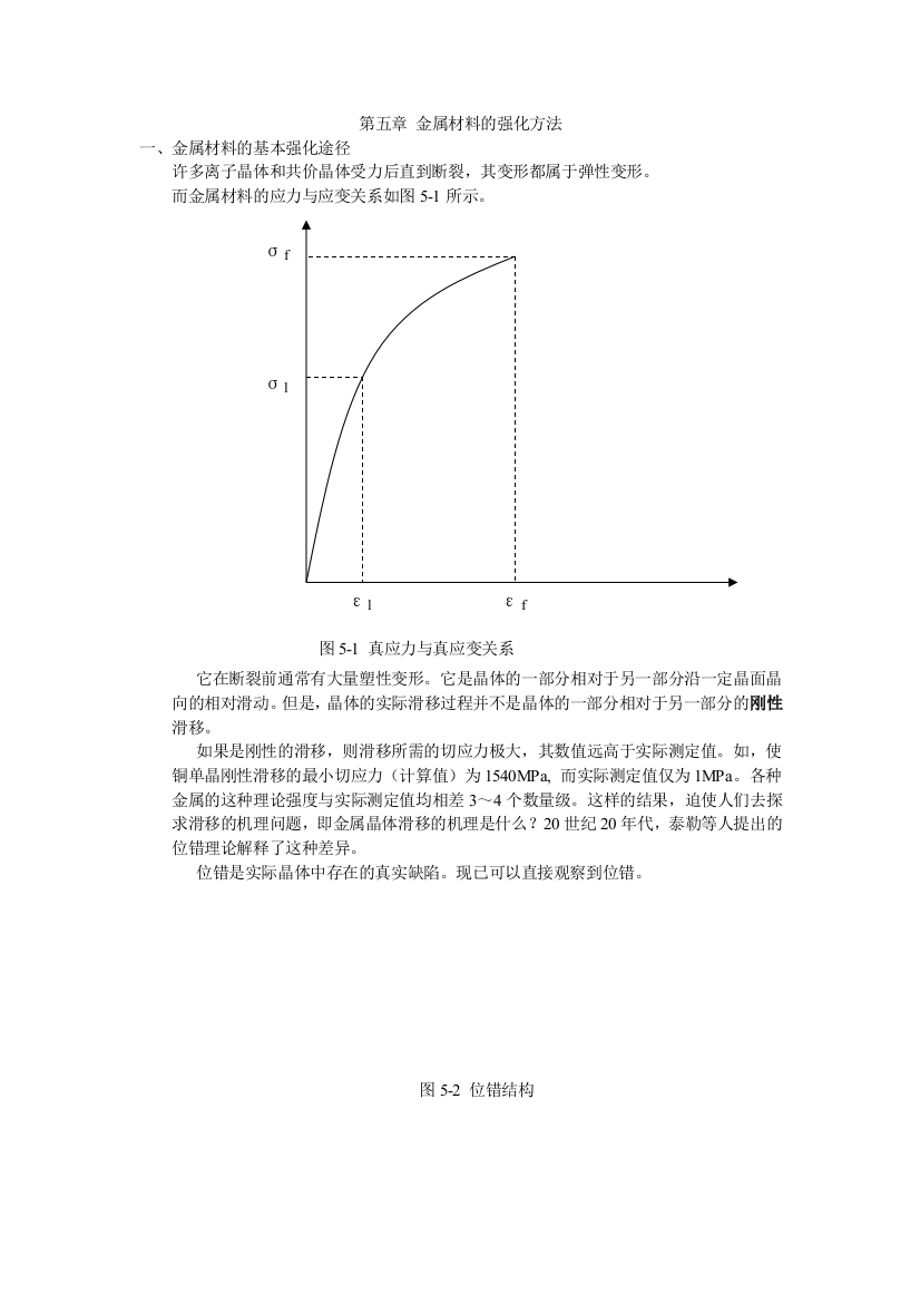 (完整word版)金属材料的强化方法