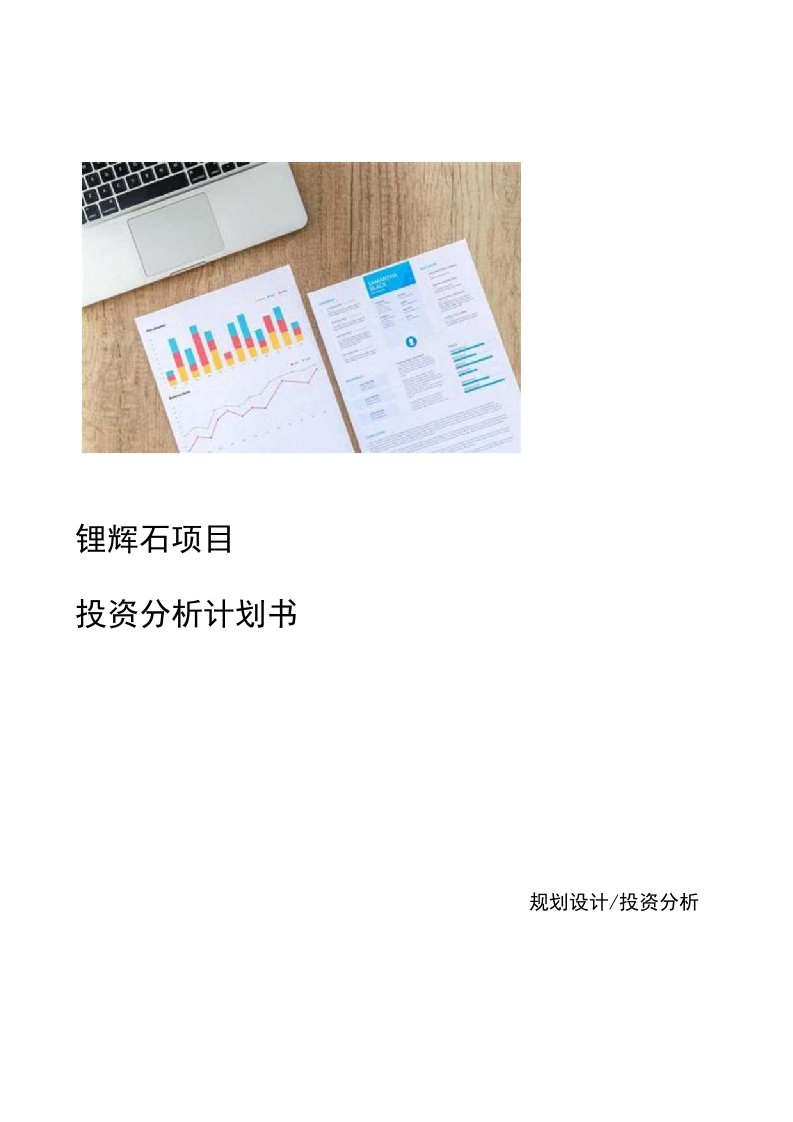 锂辉石项目投资分析计划书范文