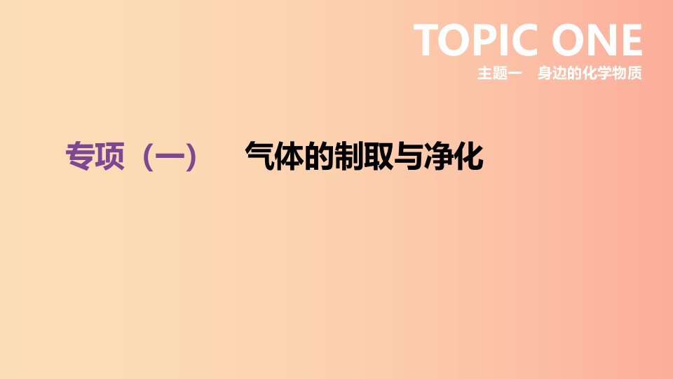 河北省2019年中考化学复习