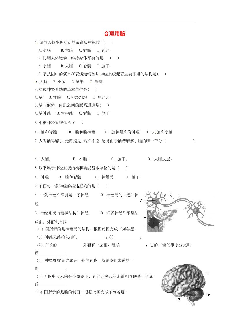 七级生物下册