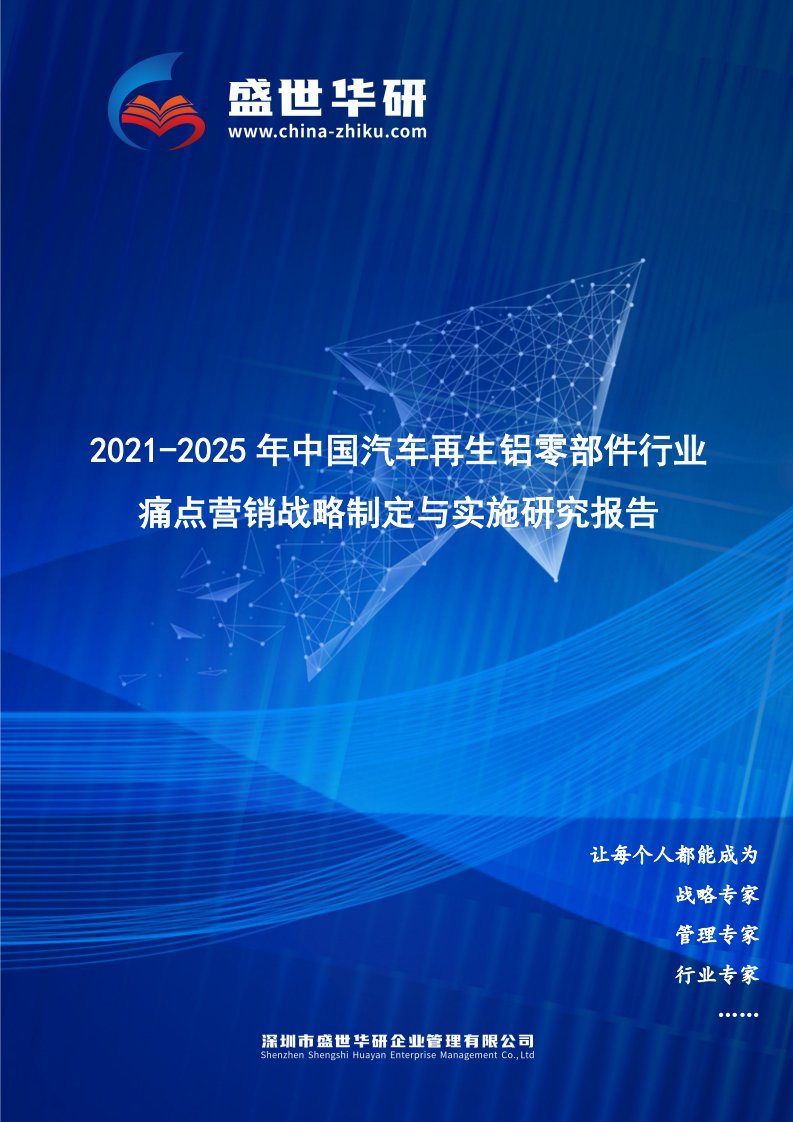 2021-2025年中国汽车再生铝零部件行业痛点营销战略制定与实施研究报告