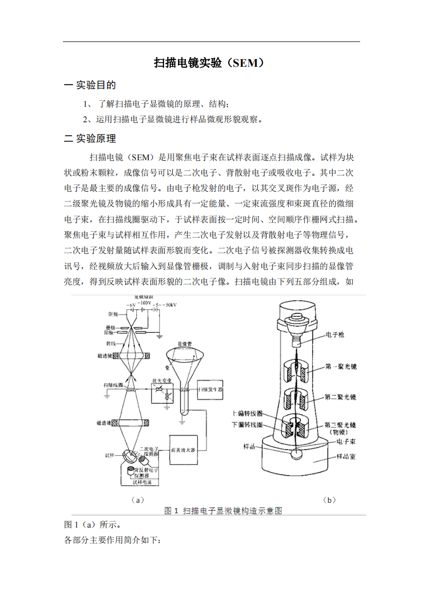 材料测试技术实验报告