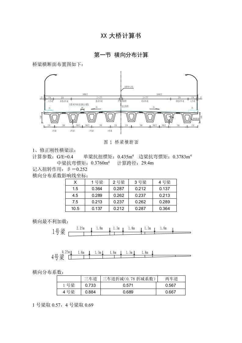 先简支后连续预应力溷凝土连续箱梁30m计算书