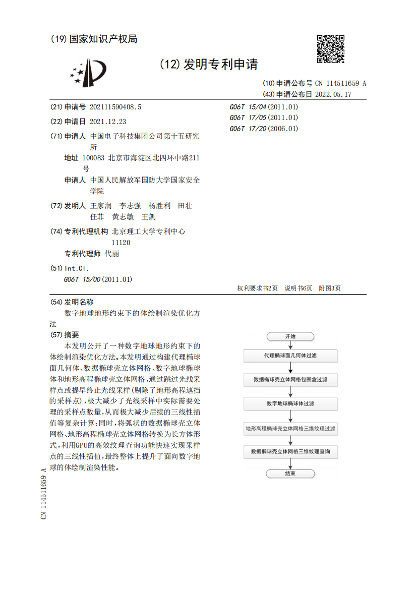 数字地球地形约束下的体绘制渲染优化方法