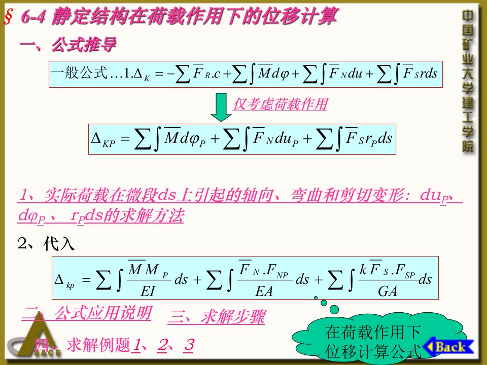 结构力学教学课件1676-4静定结构在荷载作用下的位移