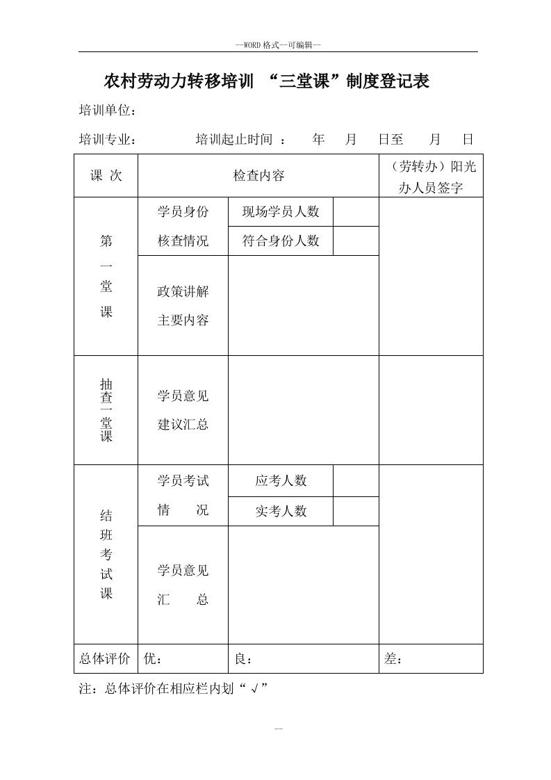 农村劳动力转移培训