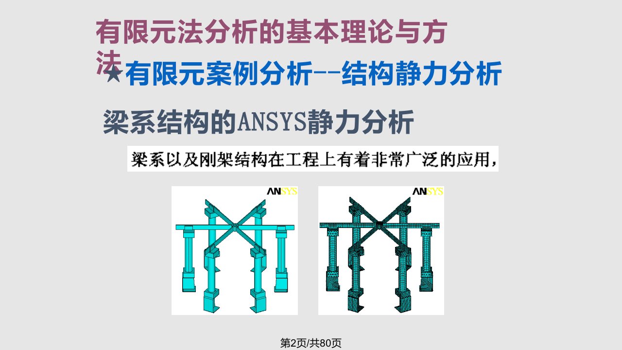 有限元方法与ANSYS应用