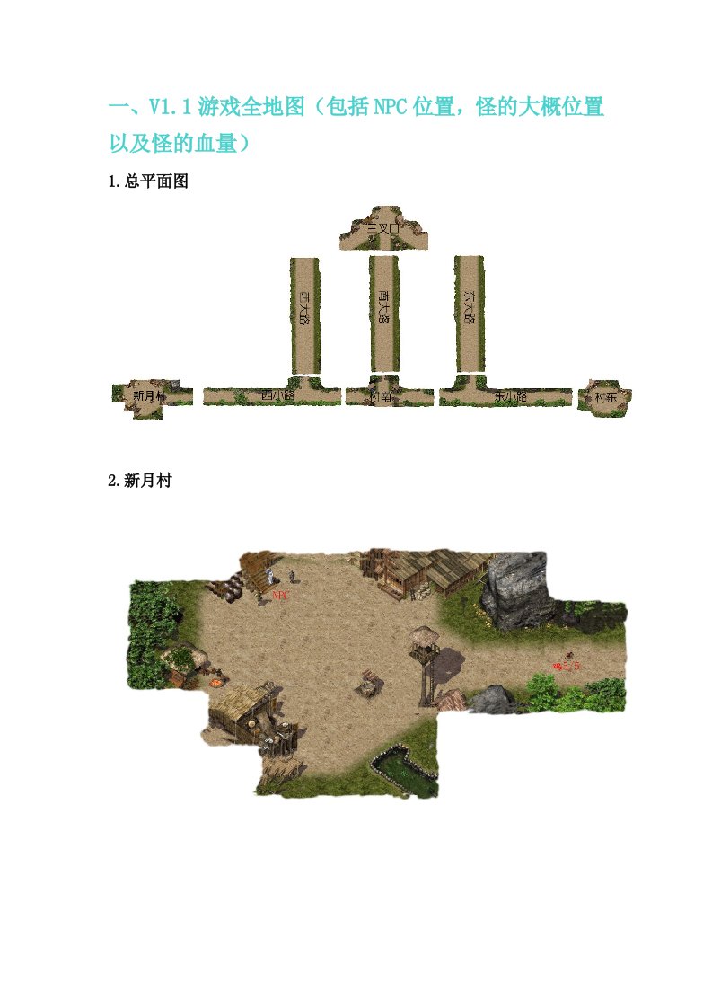 HWD传奇1.0所有地图怪物分布爆率