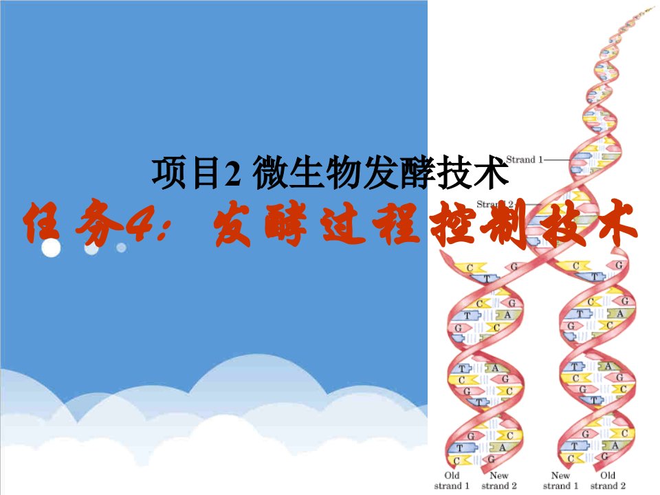 生物科技-微生物发酵技术