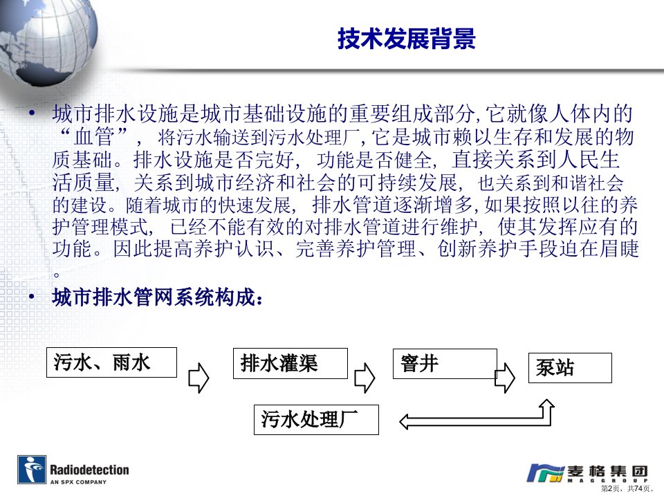 上海某政排水管道检测技术介绍0303230课件