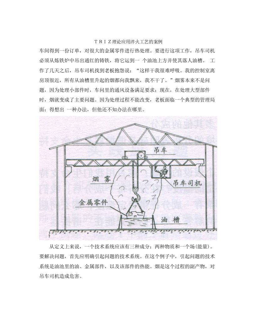 TRIZ理论应用案例