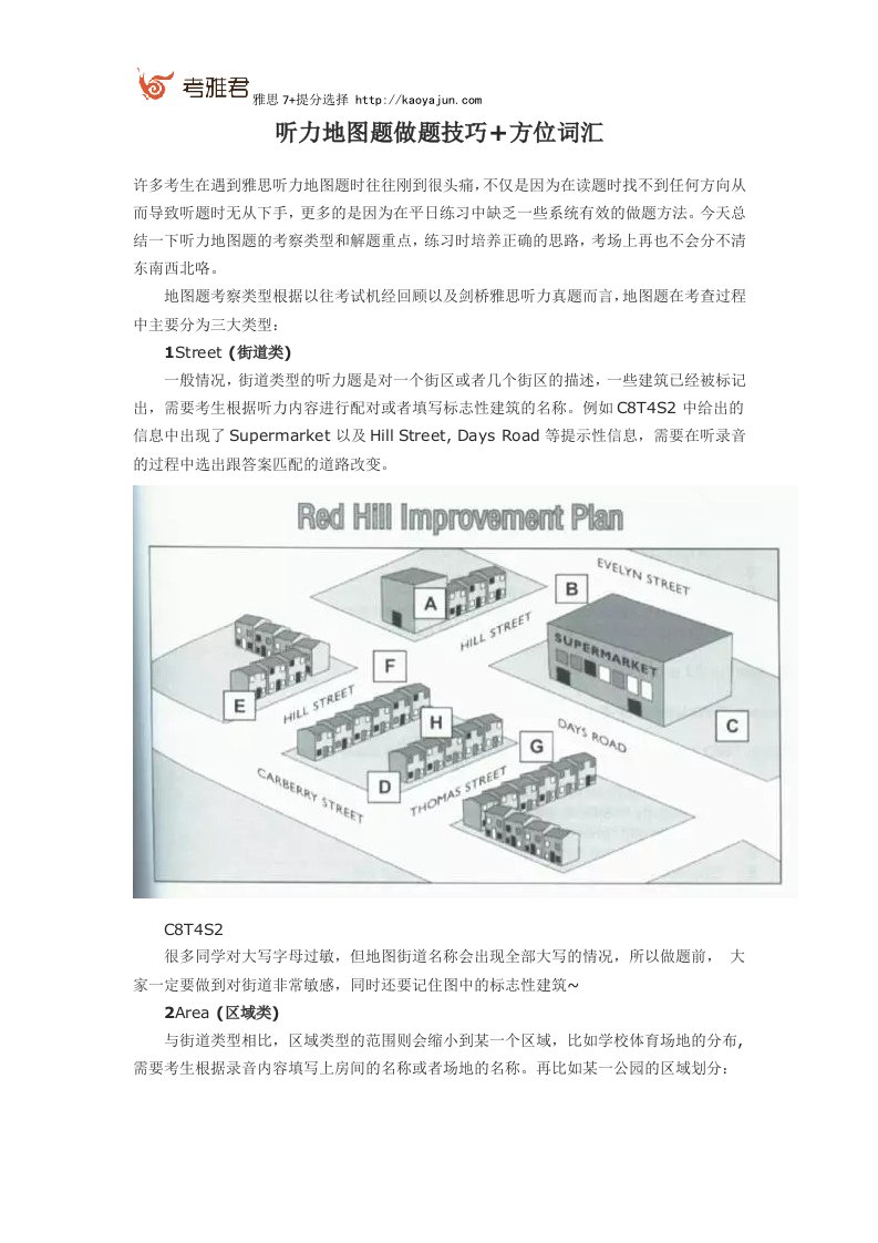 雅思听力表格做题技巧高频词汇