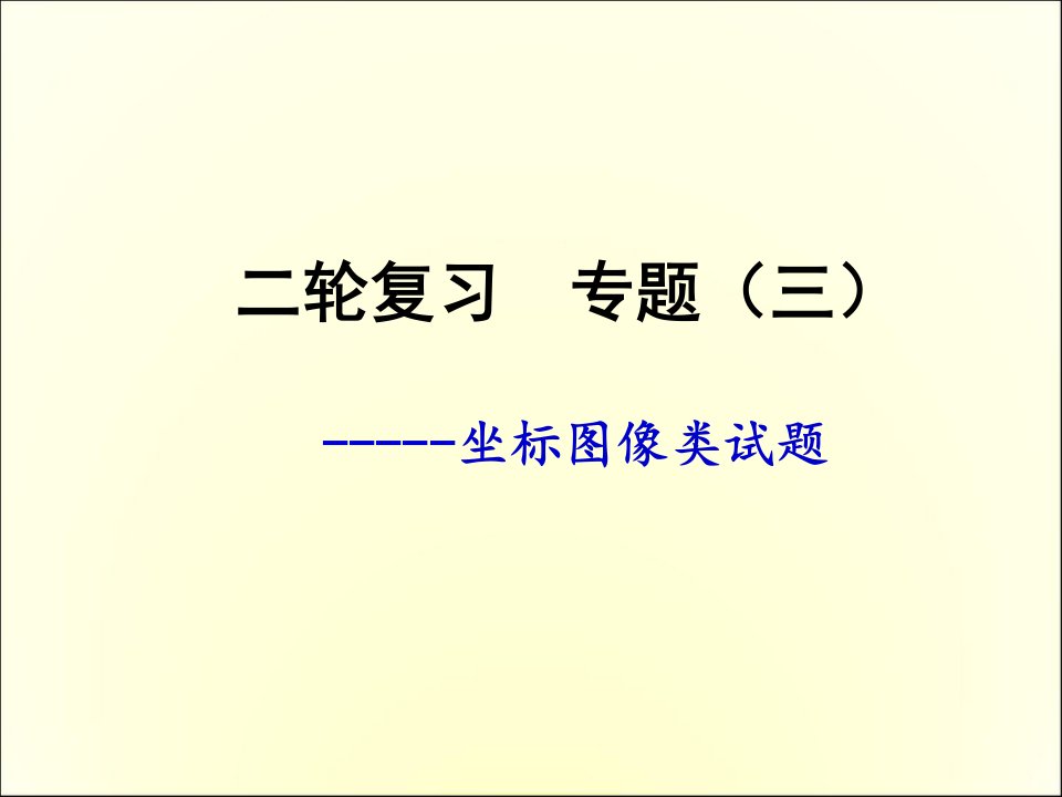 新苏科版八年级物理下册《坐标图象类试题》ppt课件