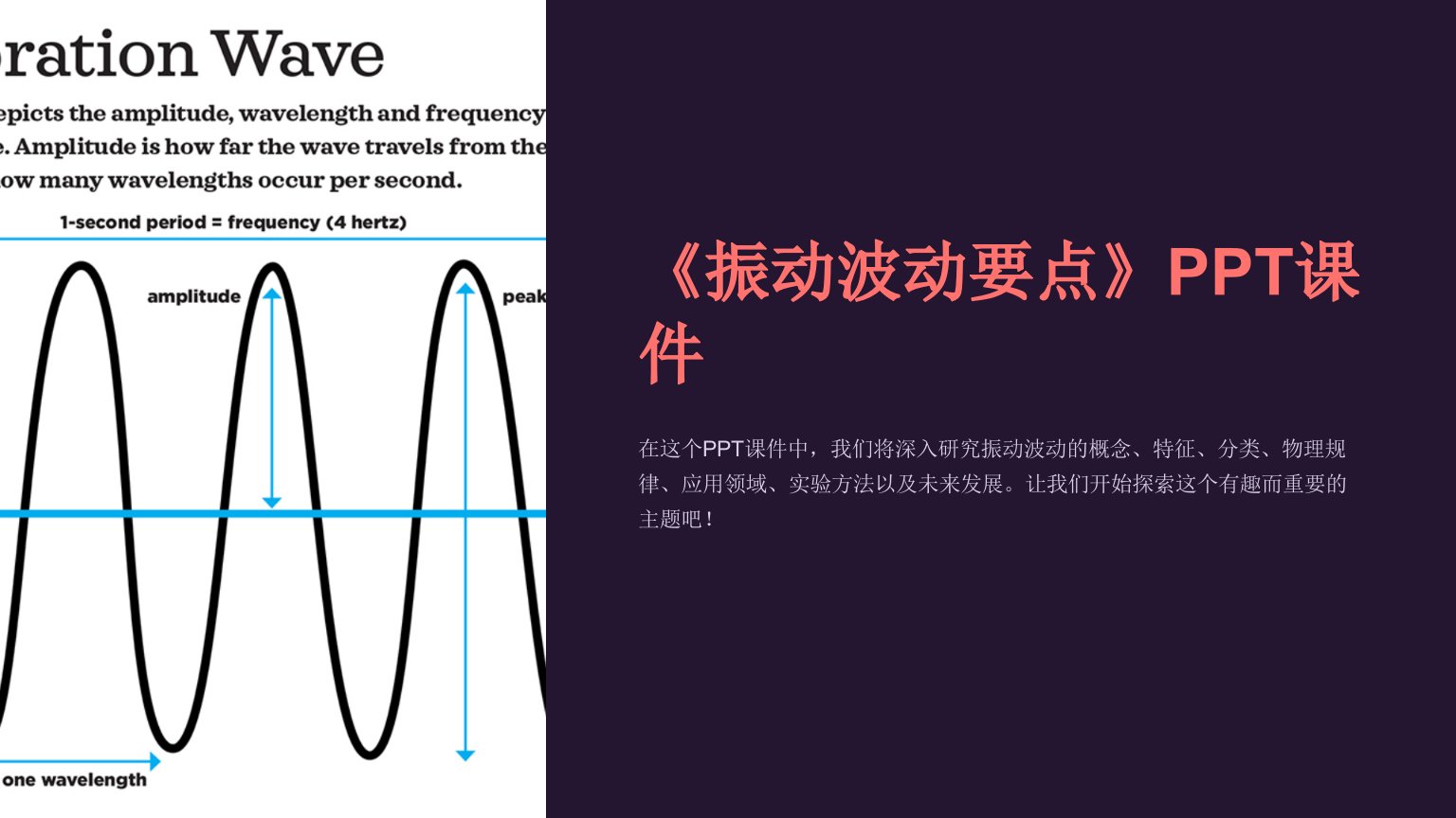 《振动波动要点》课件