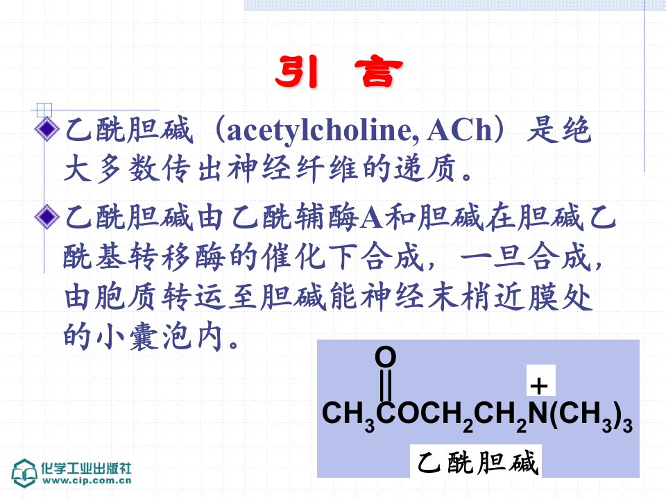 中国药科大学药物化学课件尤启东版本