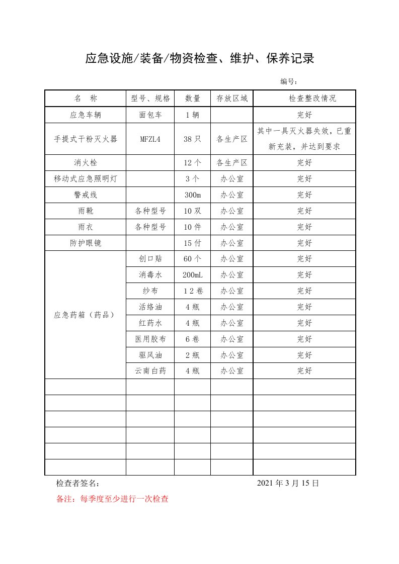 精品文档-116应急设施